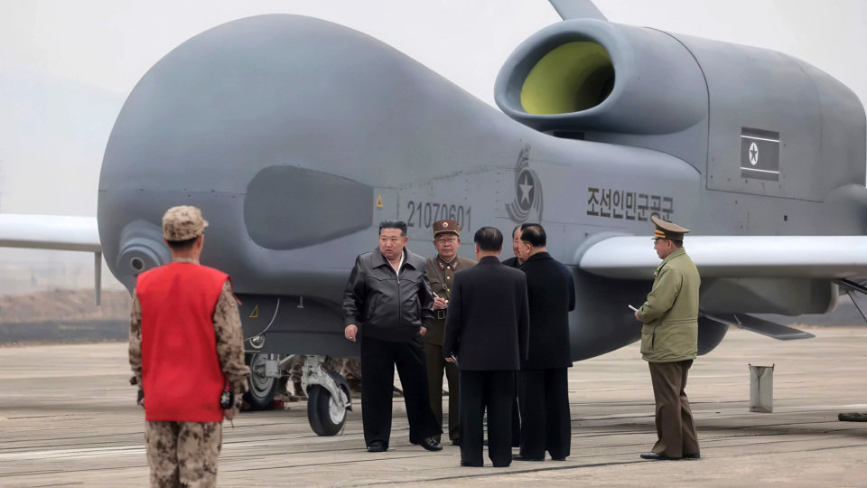 模仿游戏!朝鲜山寨美军“全球鹰”无人机