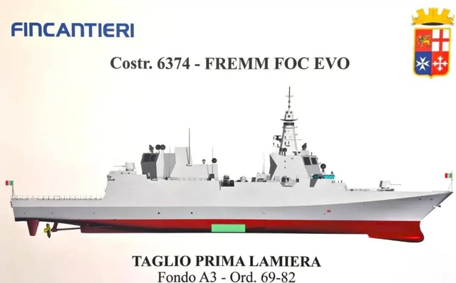 意大利新舰开工 竟是美国DDGX的概念?