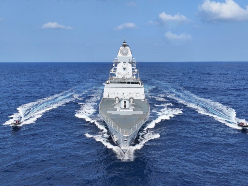 印度新护卫舰服役，号称超过054B