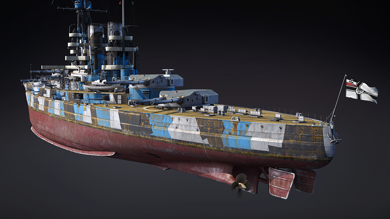 帝国旗舰:巴登号战列舰