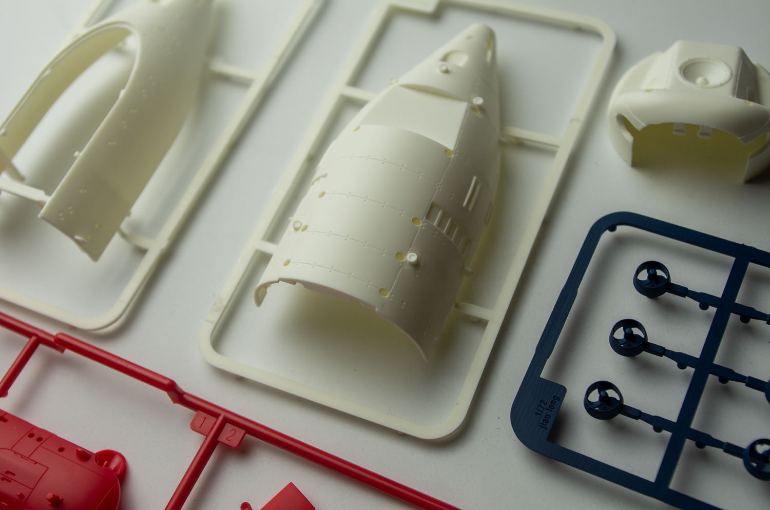 【板件评测】小号手模型 中国蛟龙号载人潜水艇 07303 JIAOLONG submergence vehicle 1/72 拼装舰船模型