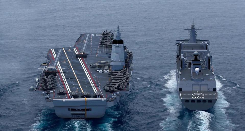 中国核动力航母轮廓逐渐清晰 三大技术跃升