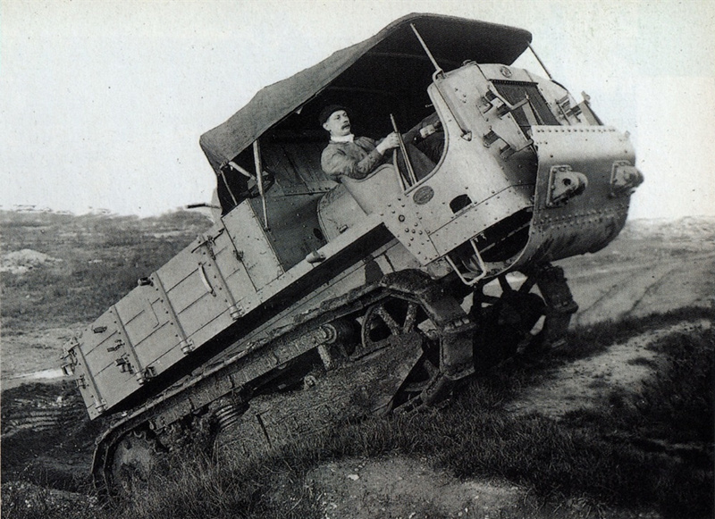 坦克变拖车 法国施耐德CD炮兵拖车