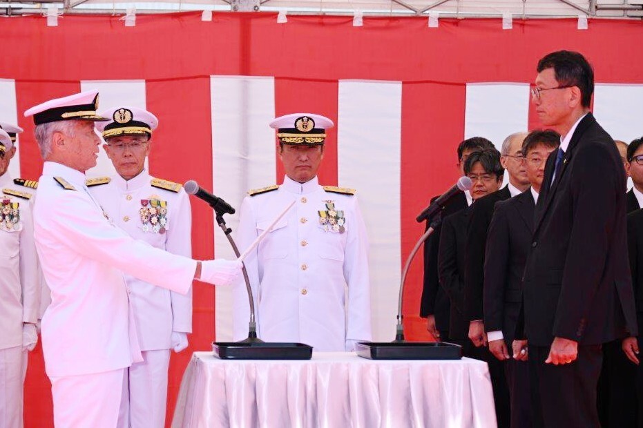 日本“涌别”号护卫舰入列 配备16单元垂发