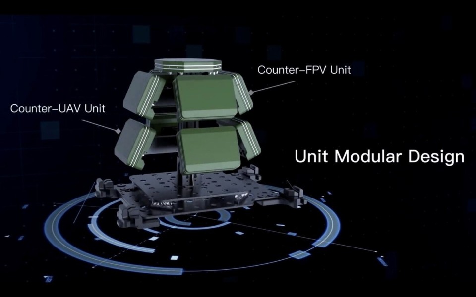 实战升级!中国坦克车顶某设备专防FPV自杀机