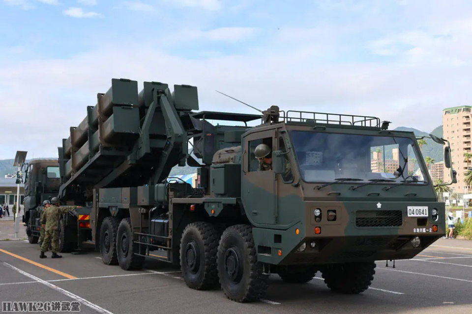 日本摄影师分享:12式反舰导弹的配置照片