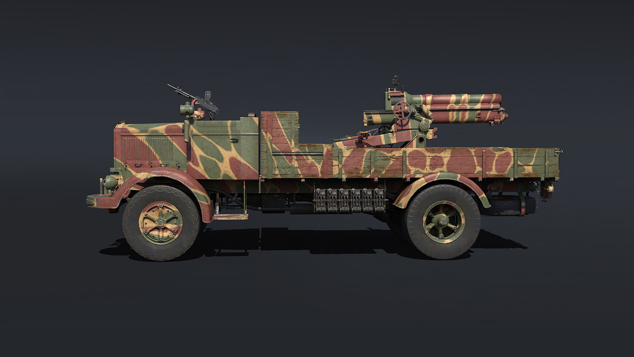 蓝旗亚 3 Ro 100/17 自行榴弹炮:扬砾飞炮