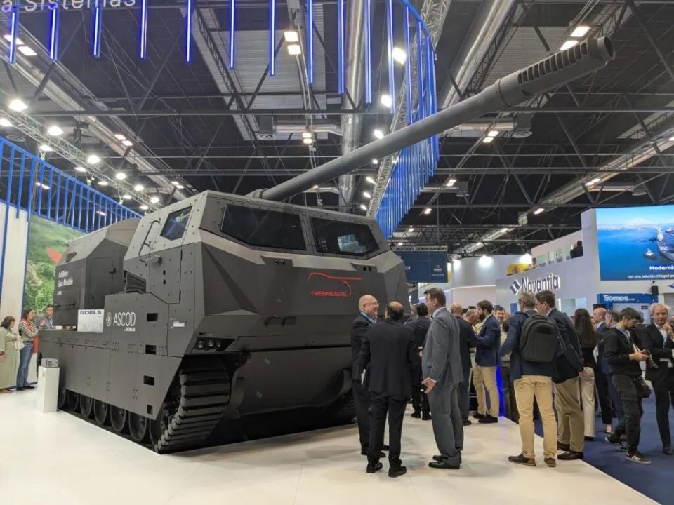 老车拉皮?德国推出NEMESIS自行火炮