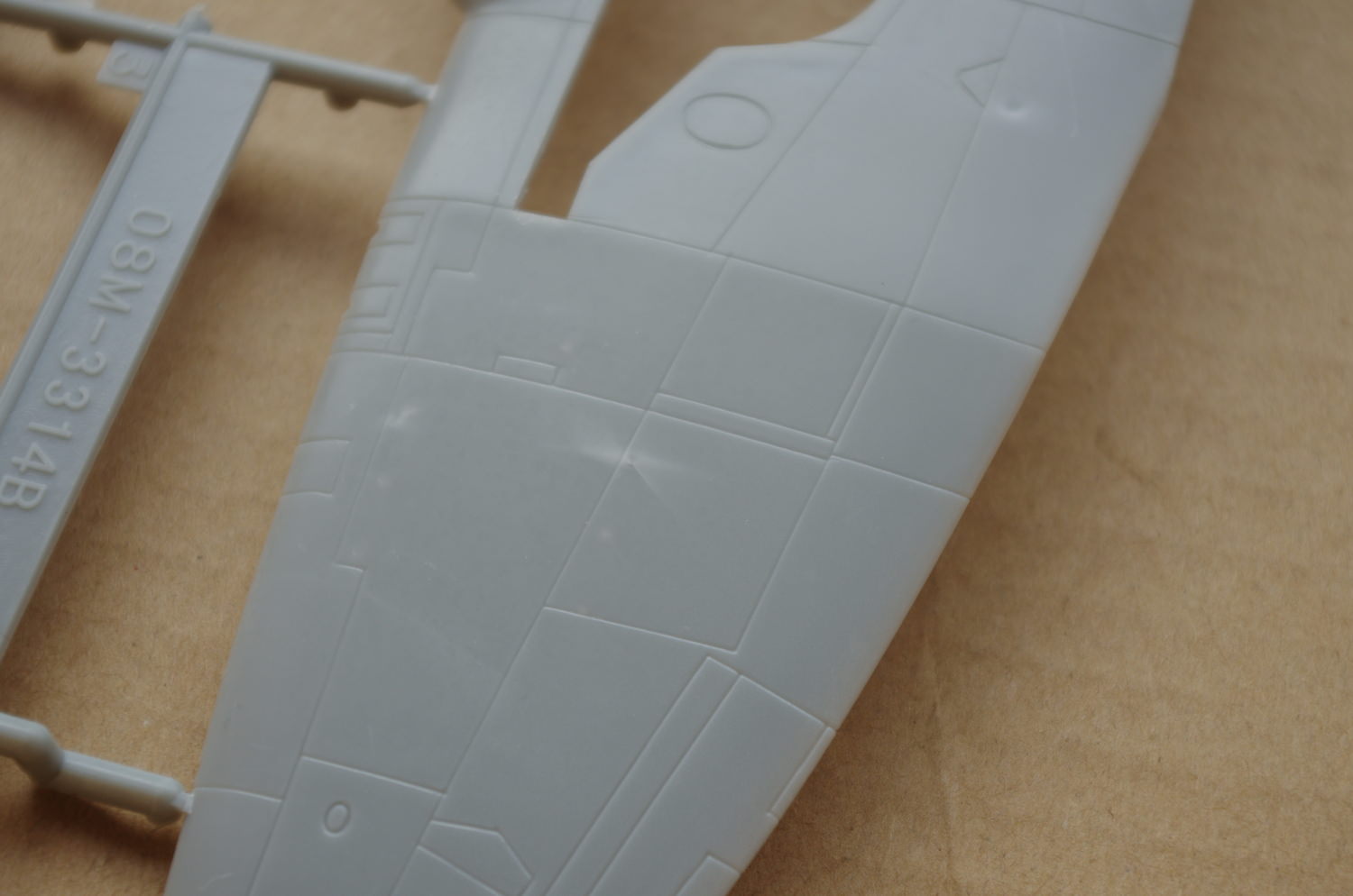 【板件评测】正德福 1/48 海怒战斗机 SEA FURY Kitech 08M-3314H 拼装飞机模型