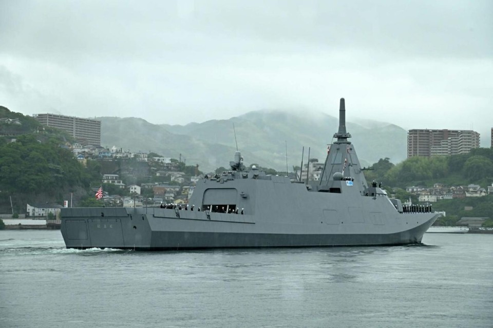 日本海自第7艘最上级护卫舰 首次安装垂发