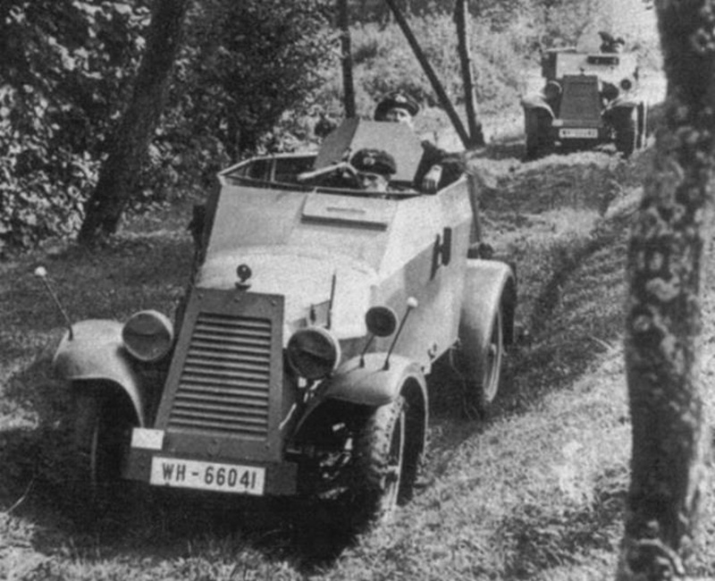 被迫上战场的训练车—德国Kfz.13/14