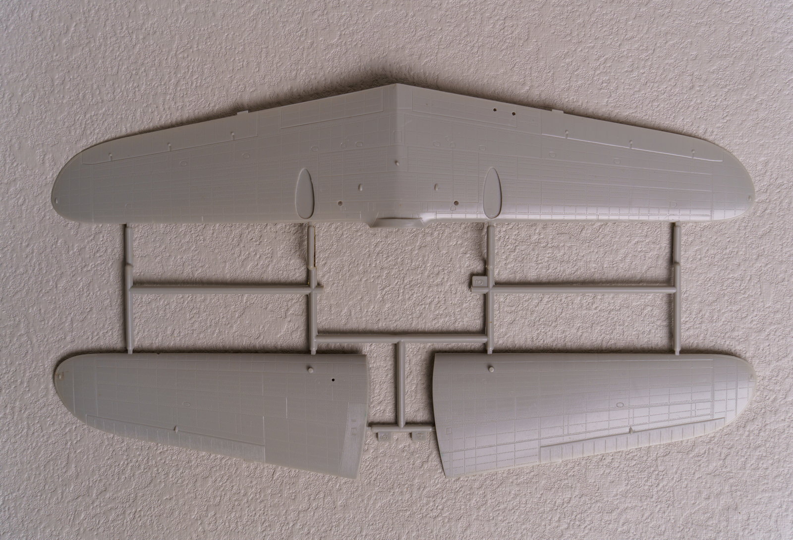 【板件评测】长谷川 Ki-27 NATE 中岛九七式战斗机 hasegawa ko otsu 1/48 U-001 飞机拼装模型
