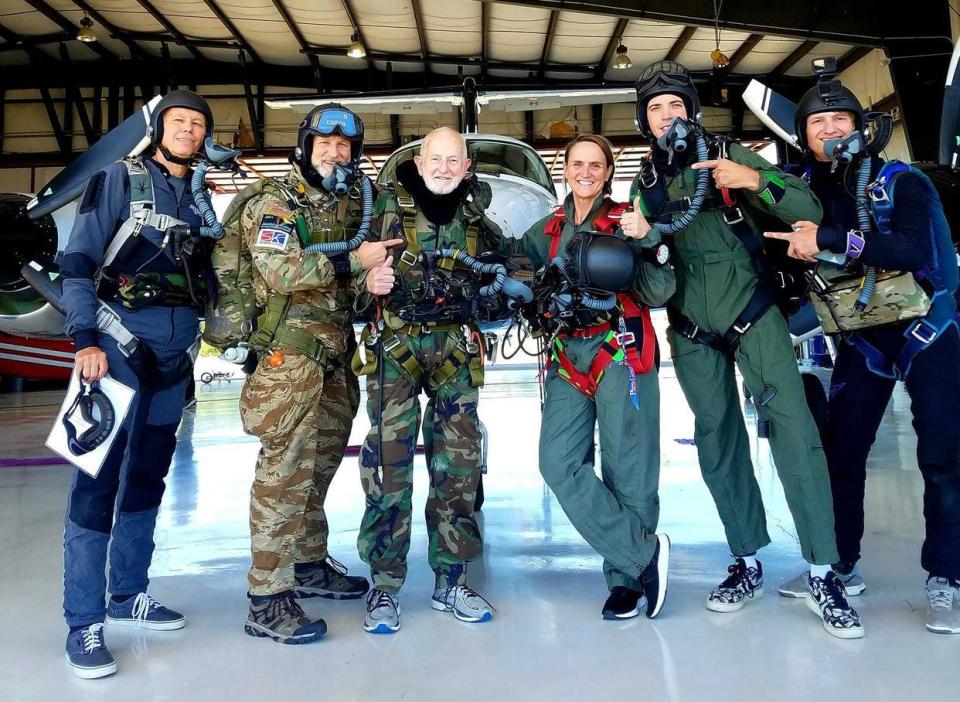 美军高空低开伞 用于特种部队秘密渗透