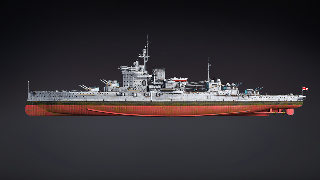 厌战号战列舰:可敬的老女士