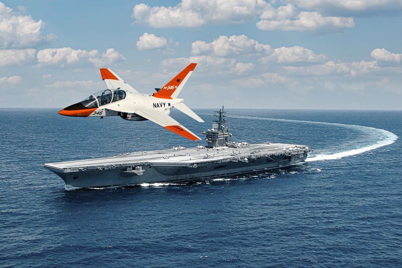 新型教练机M346N 再上美军展会造势