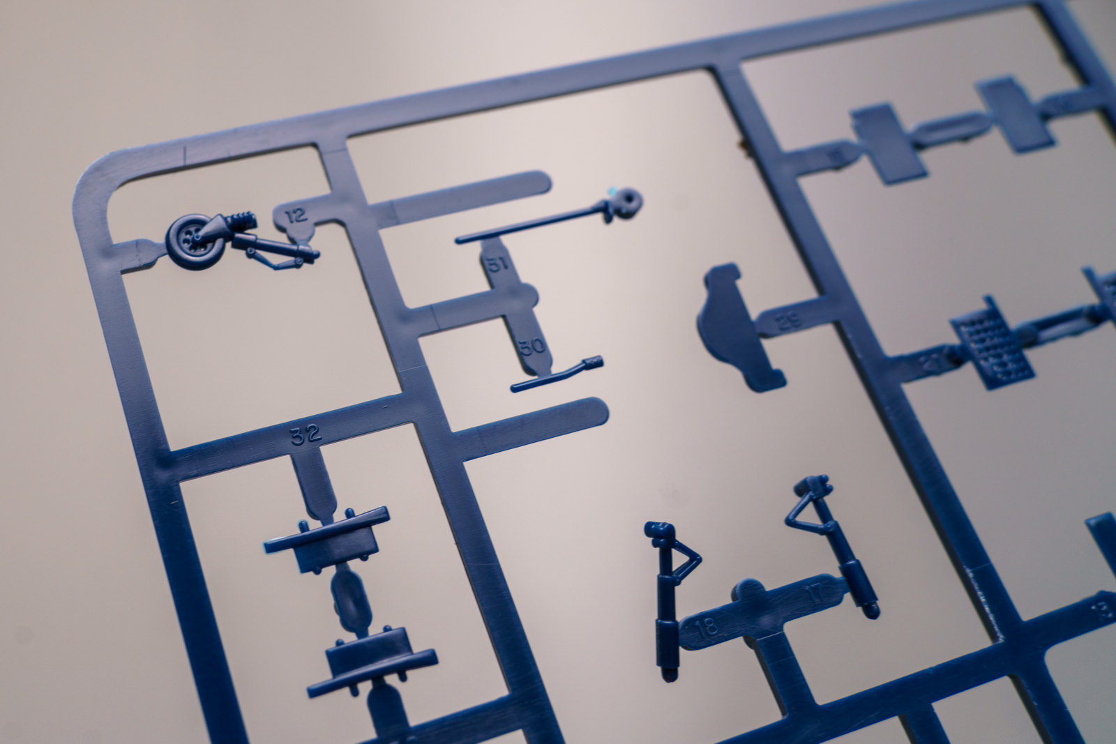 【板件评测】长谷川 JS-138 F9F-2 Panther 美国黑豹战斗机 1/72 HASEGAWA B22 拼装飞机模型