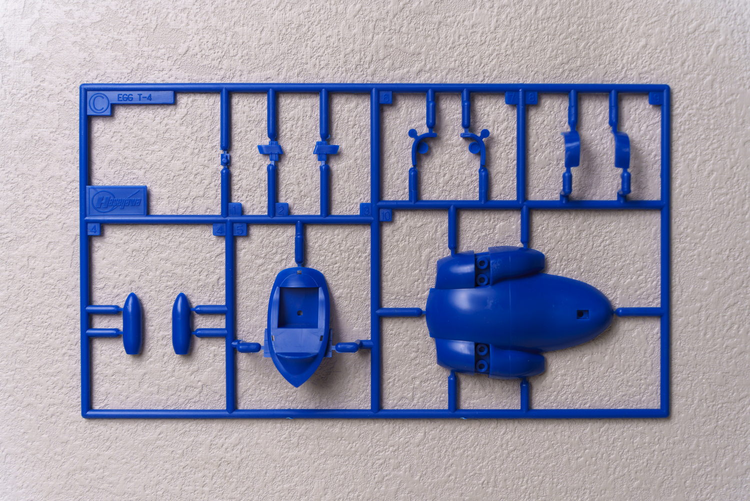 【板件评测】长谷川 TH13 蛋机 日本 T-4 蓝色冲击波 BLUE IMPULSE Eggplane 60123 羽澄玲