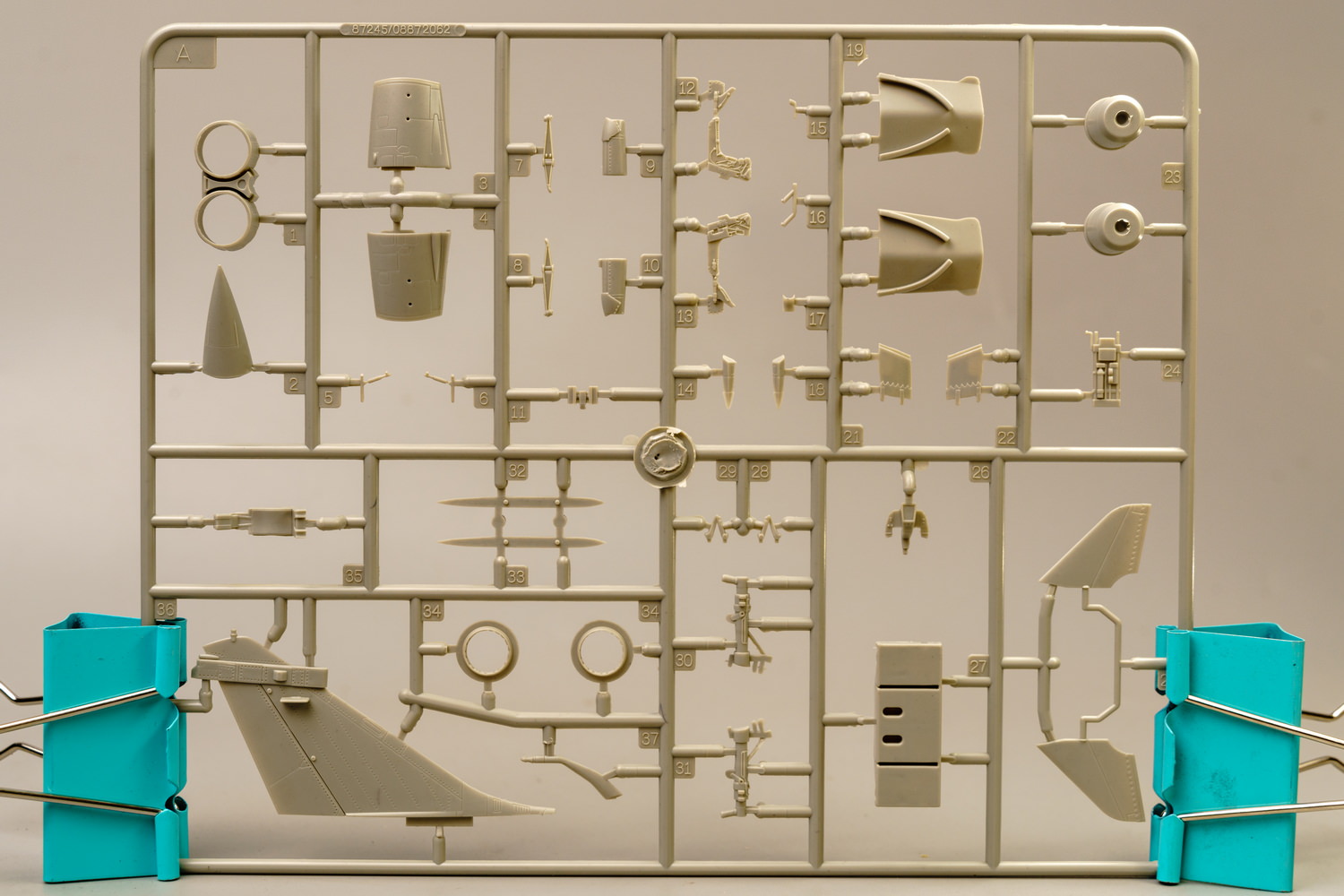 【板件评测】Hobbyboss 1/72 法国达索阵风B型战斗机 Dassault Rafale B 87245