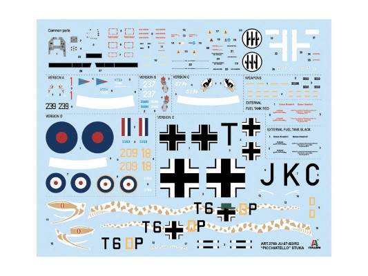 38769 2769 1/48 Ju87 B-2/R-2 Picchiatello