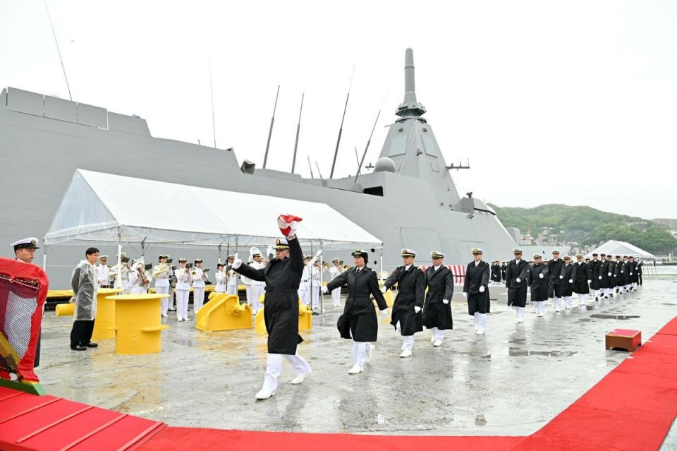 日本海自第7艘最上级护卫舰 首次安装垂发