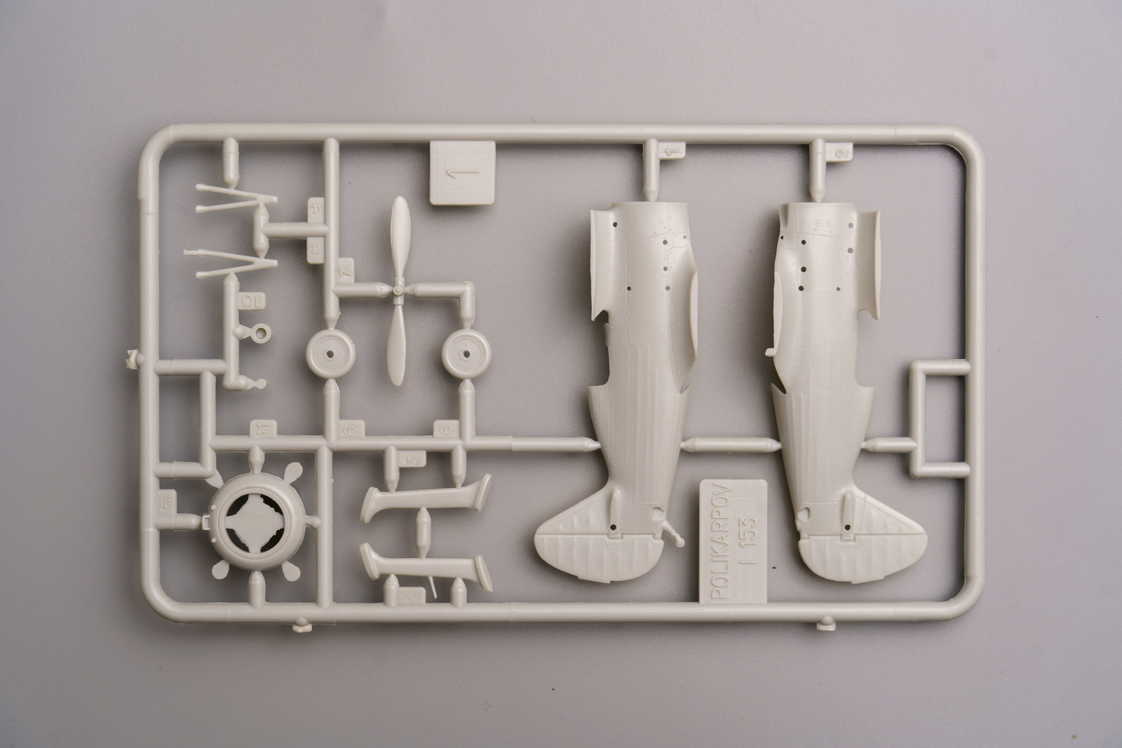 【板件评测】SMER 苏联 波利卡波夫 伊153 CHAIKA 海鸥战斗机 I-153 0832 1/72 拼装飞机模型