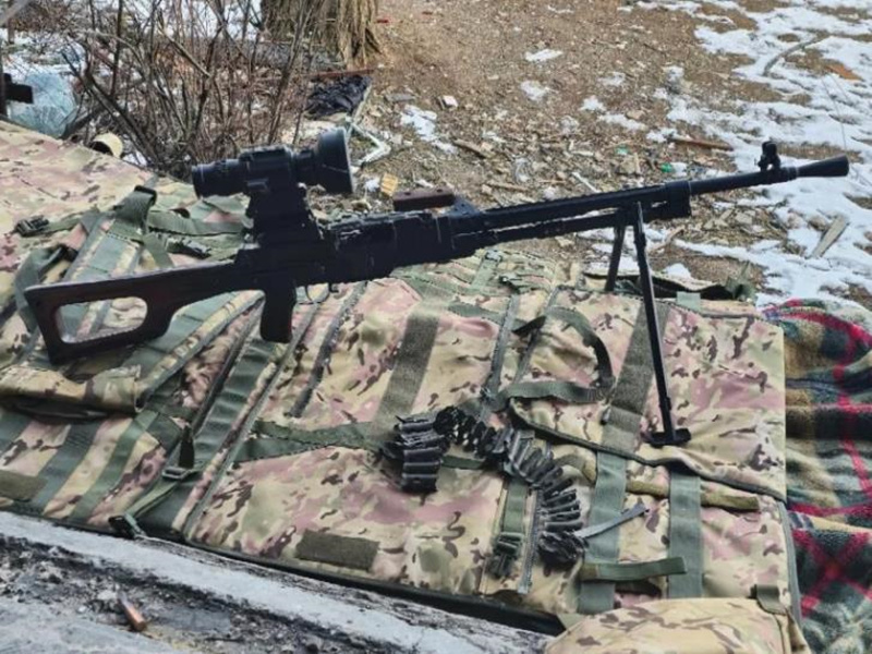 乌军缴获俄军的稀有武器 50年前的TKB