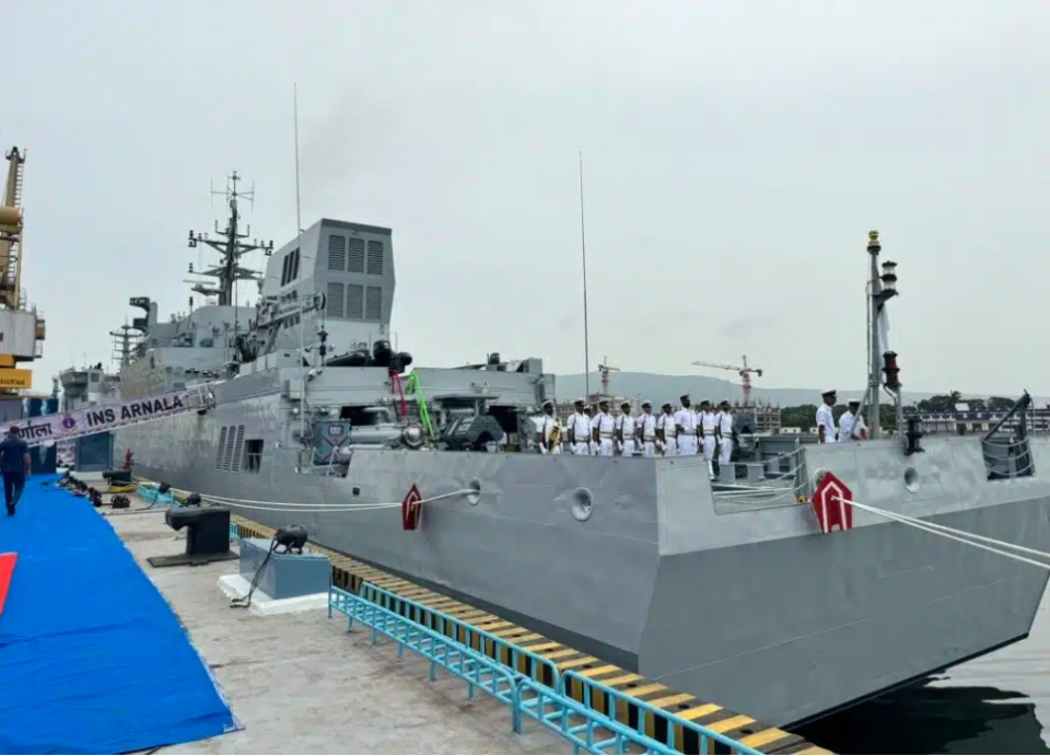 印度首艘反潜浅水作战舰入列 强化近海防御