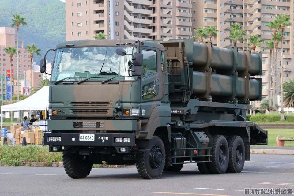 日本摄影师分享:12式反舰导弹的配置照片