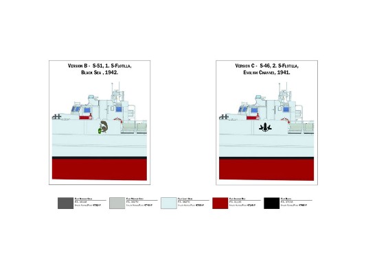 37120 5620 1/35 德国 海军鱼雷艇 Schnelboot S-38