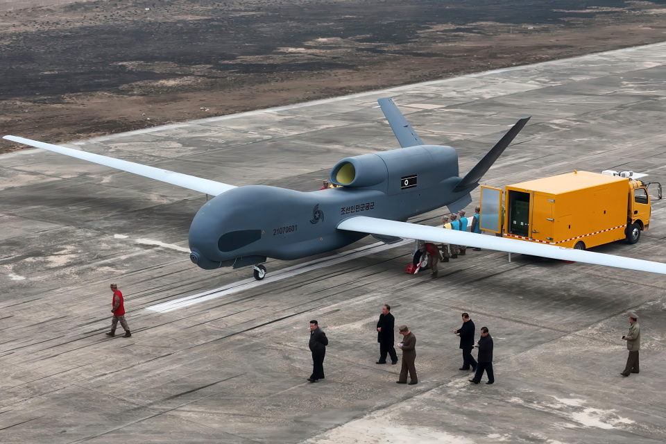 模仿游戏!朝鲜山寨美军“全球鹰”无人机