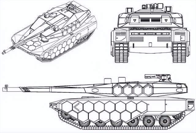 低矮车体与隐身设计:韩国未来K3“隐形坦克”