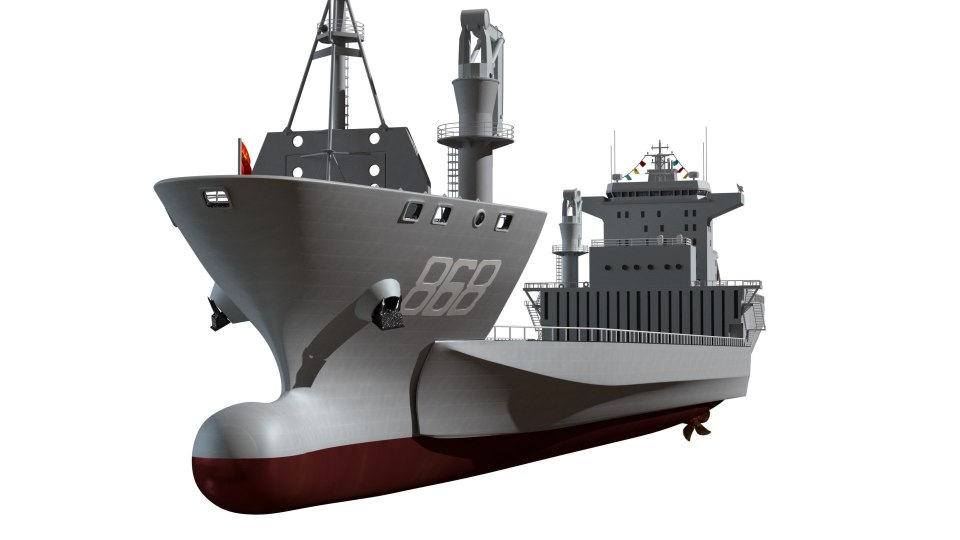 中国造出移动的海军基地!半潜船的战略意义