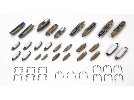 78026 1/350 日本海军 舰载船 登陆艇 救生艇套装