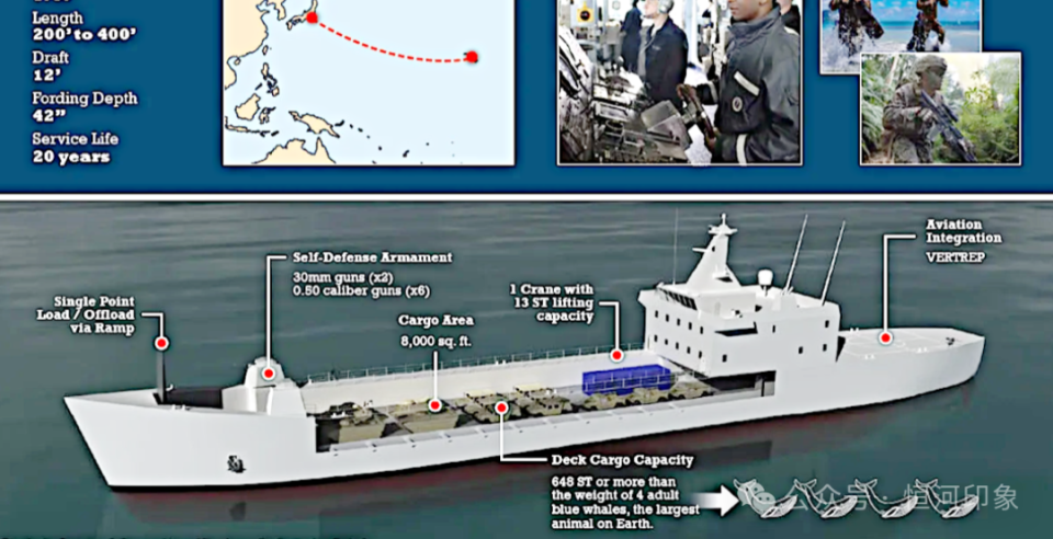 美军陆战队装备新 “海上快递车”登陆艇