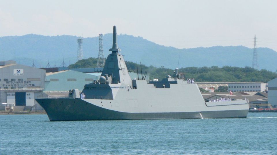 日本“涌别”号护卫舰入列 配备16单元垂发