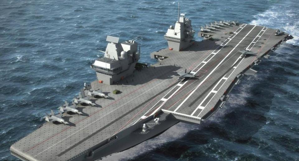 辽宁舰拆除的发射筒,英国航母要装回去?