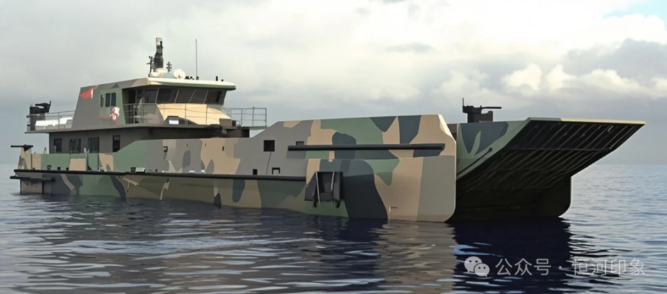 美军陆战队装备新 “海上快递车”登陆艇