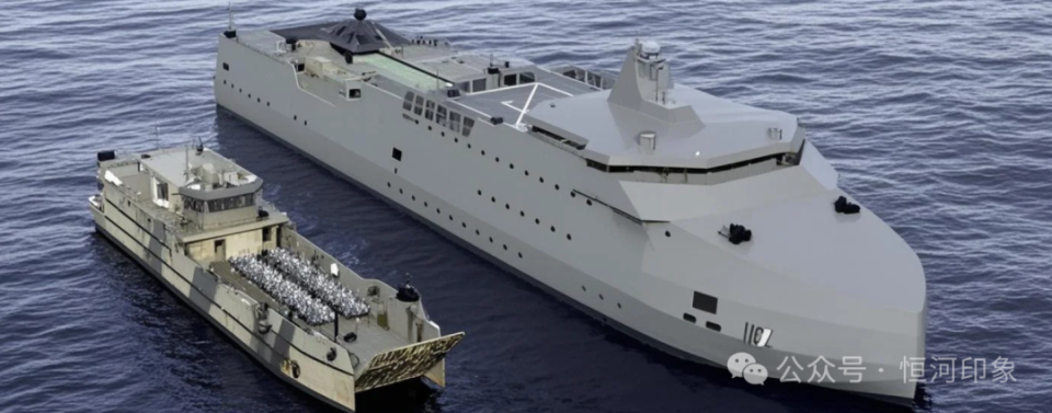 美军陆战队装备新 “海上快递车”登陆艇