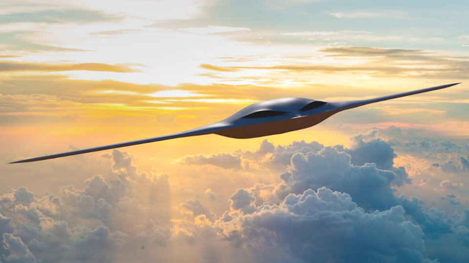 透视:美国空军GHOST混合动力隐身无人机