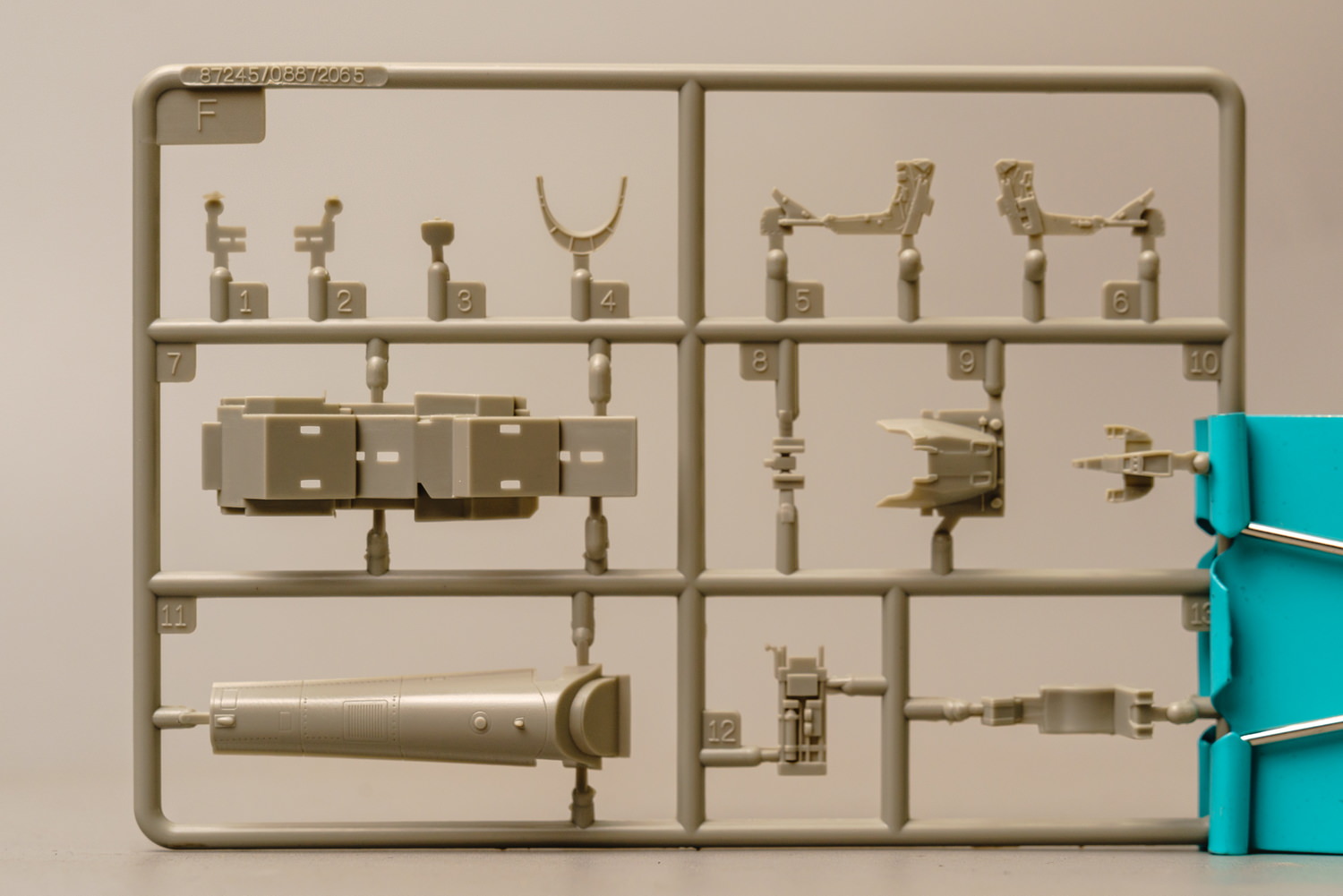 【板件评测】Hobbyboss 1/72 法国达索阵风B型战斗机 Dassault Rafale B 87245