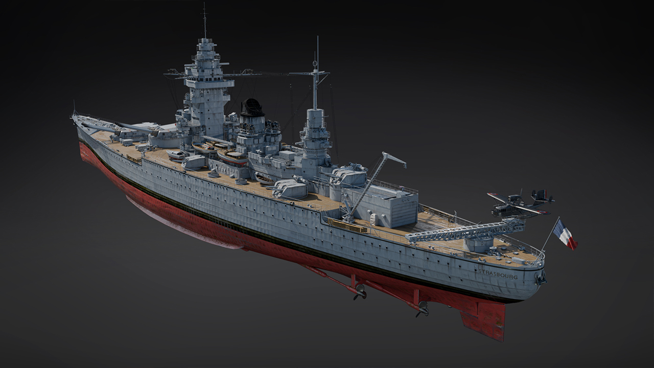 突袭猎手:斯特拉斯堡号战列舰