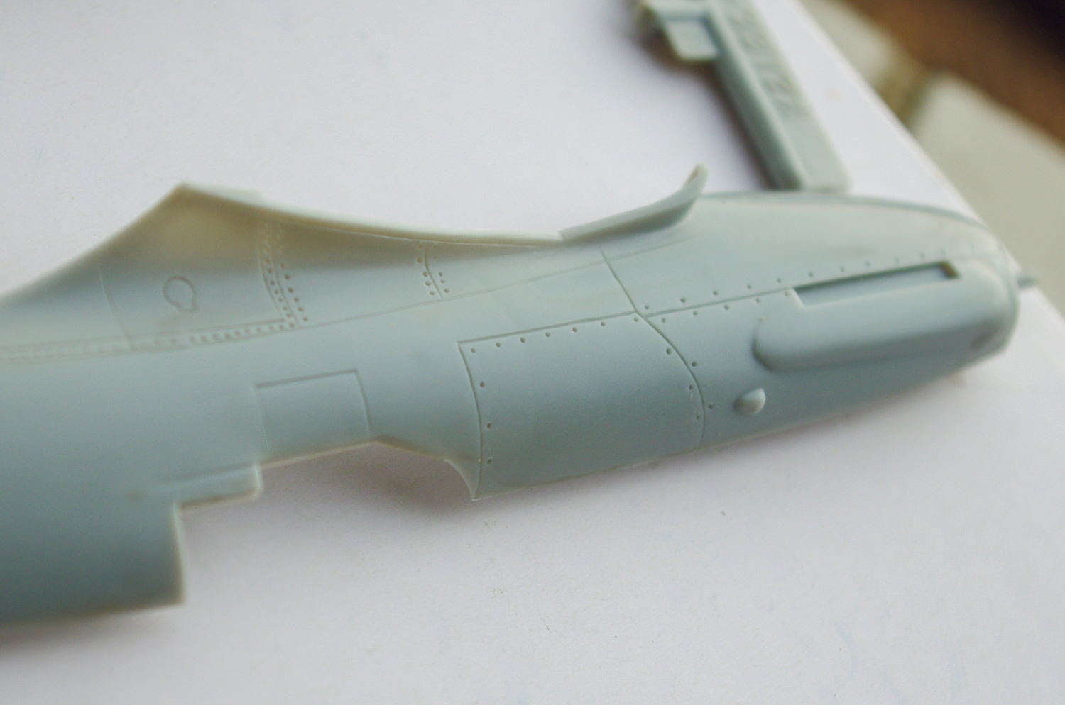 【板件评测】正德福 1/48 喷火-14 战斗机 Spitfire XIV Kitech 08M-M3312H 拼装飞机模型
