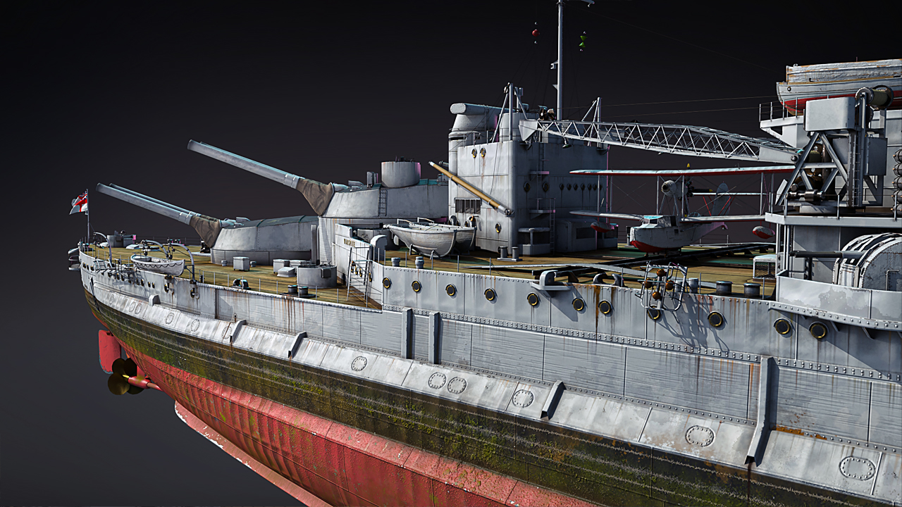 厌战号战列舰:可敬的老女士