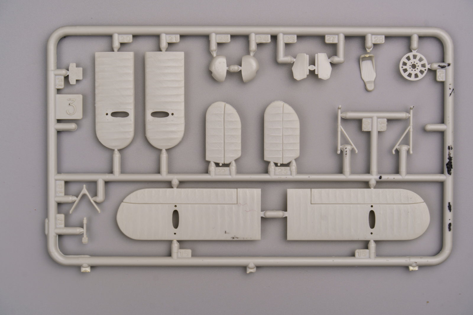 【板件评测】SMER 苏联 波利卡波夫 伊153 CHAIKA 海鸥战斗机 I-153 0832 1/72 拼装飞机模型
