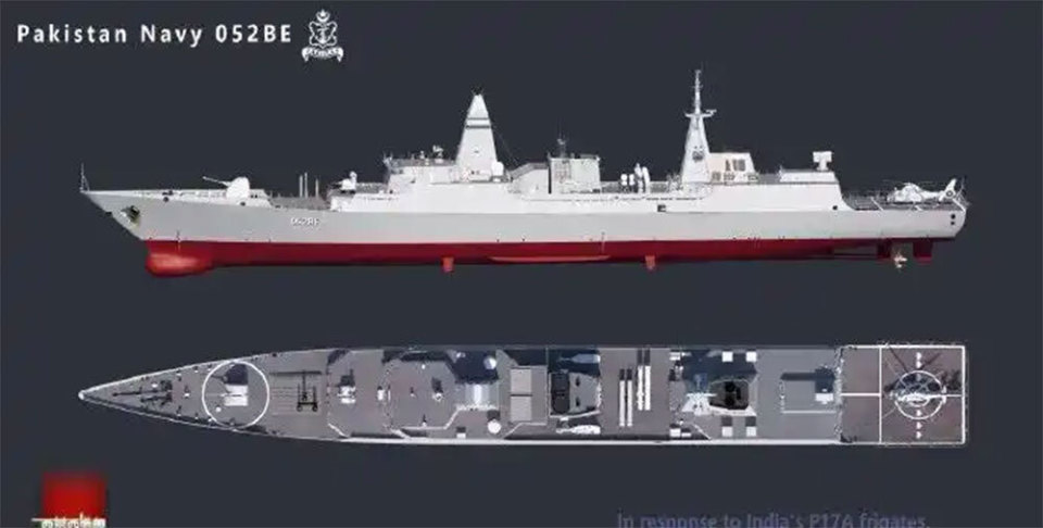 巴铁谈引进052BE:雷达降级,却足以赶超印度