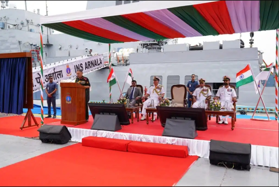 印度首艘反潜浅水作战舰入列 强化近海防御