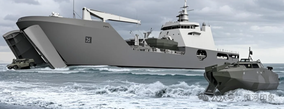 美军陆战队装备新 “海上快递车”登陆艇