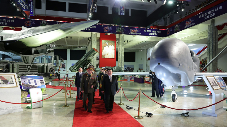 模仿游戏!朝鲜山寨美军“全球鹰”无人机