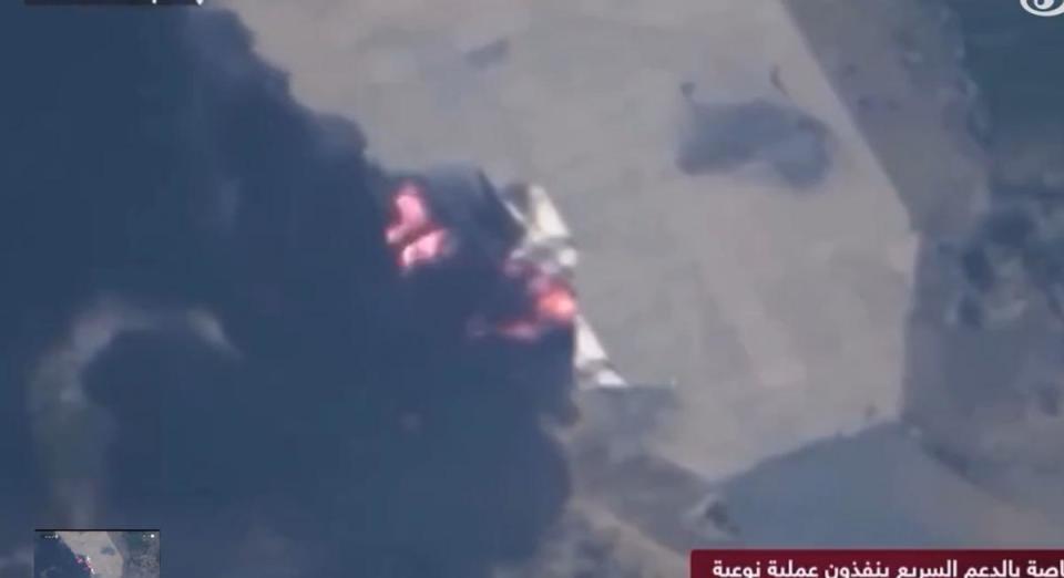 炸毁俄制轰炸机 中国造无人机牛刀小试