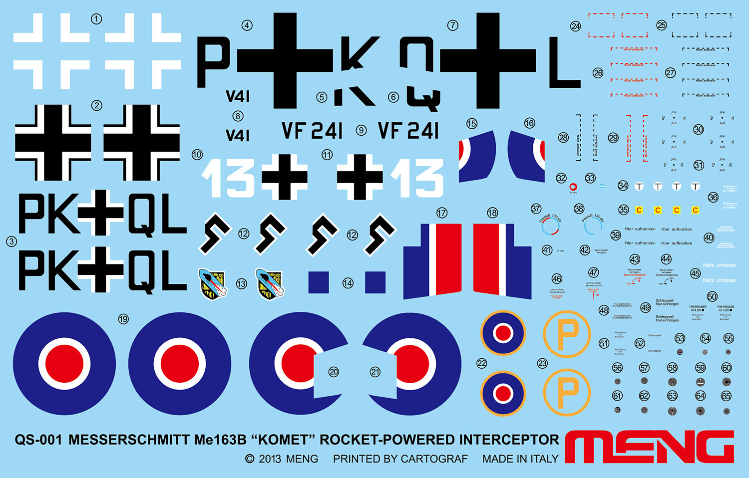 梅塞施密特Me163B“彗星”（Komet）火箭截击机